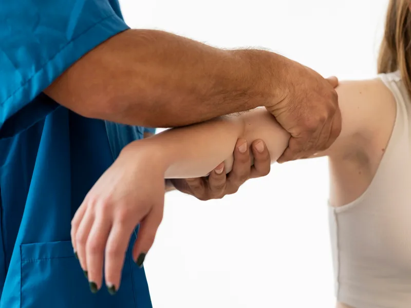 Chiropractic care for elbow pain at Aligned Medical Group in Malvern